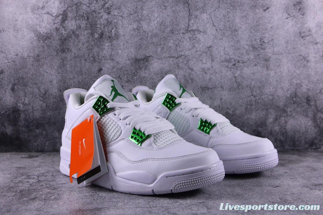 Air Jordan 4 Retro Green Metallic