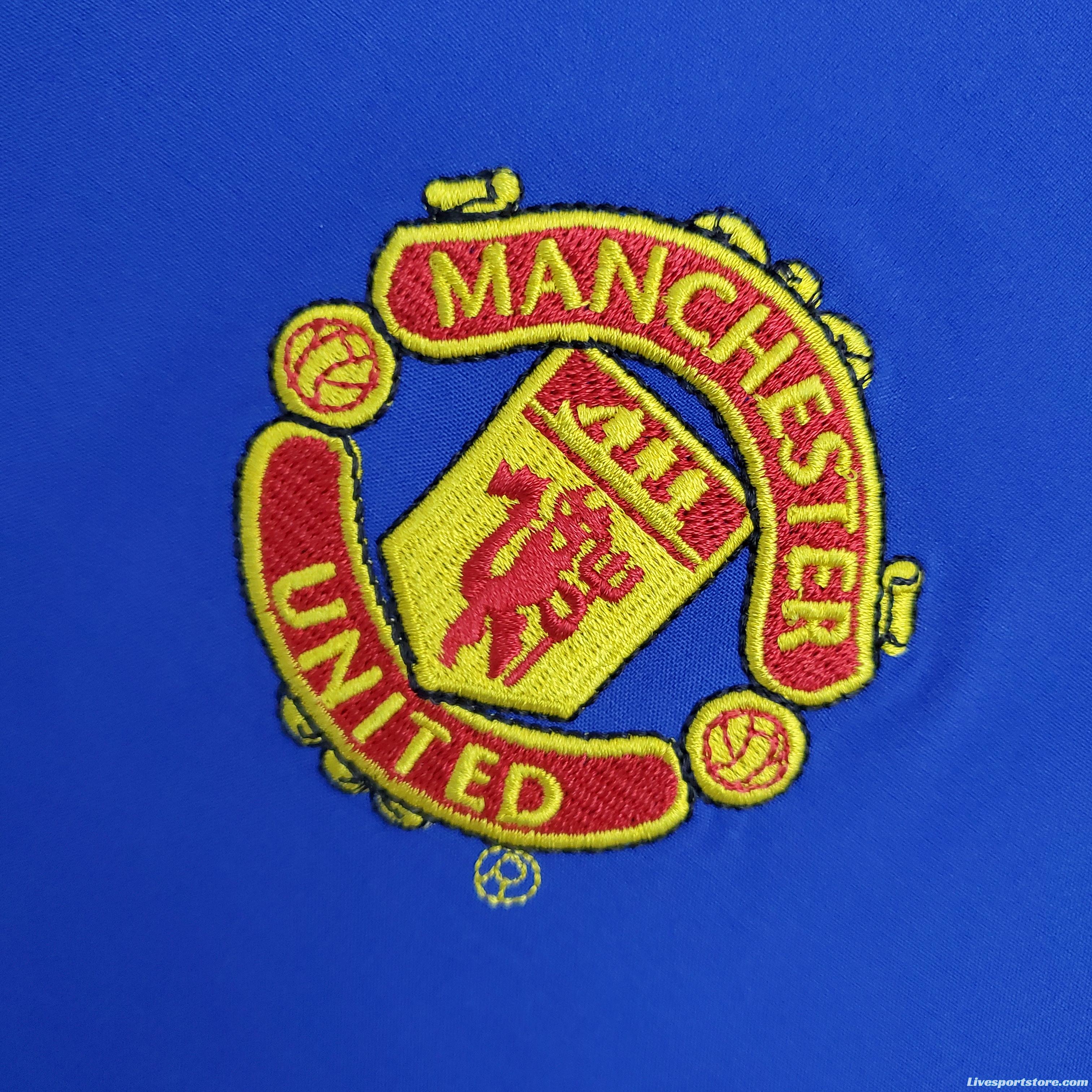 Retro Manchester United 02/04 away Soccer Jersey