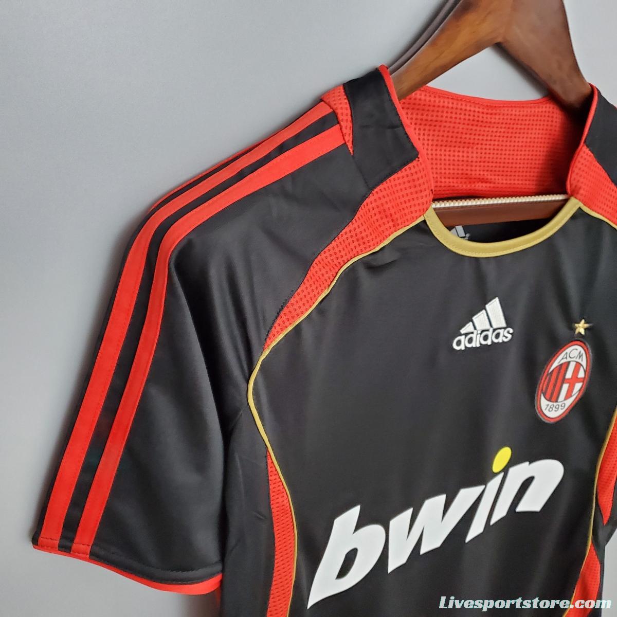 Retro 2006 AC Milan third away Soccer Jersey