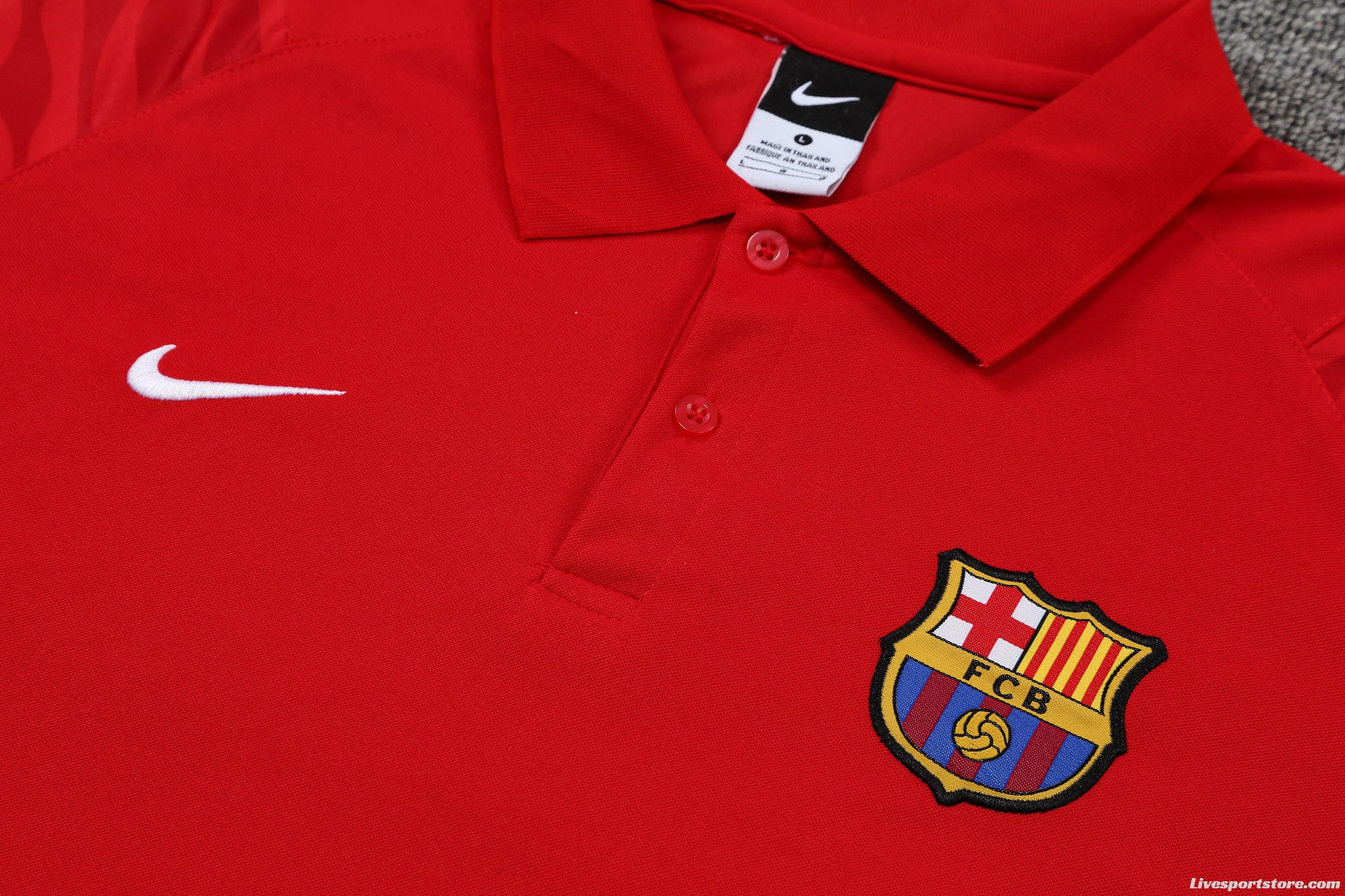 Barcelona POLO kit red blue (not supported to be sold separately)