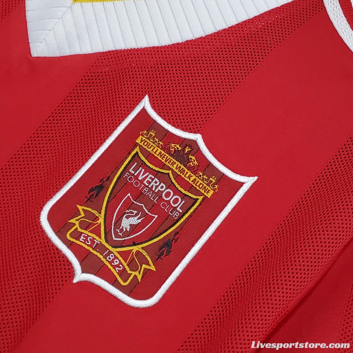 Retro 96/97 Liverpool home Soccer Jersey