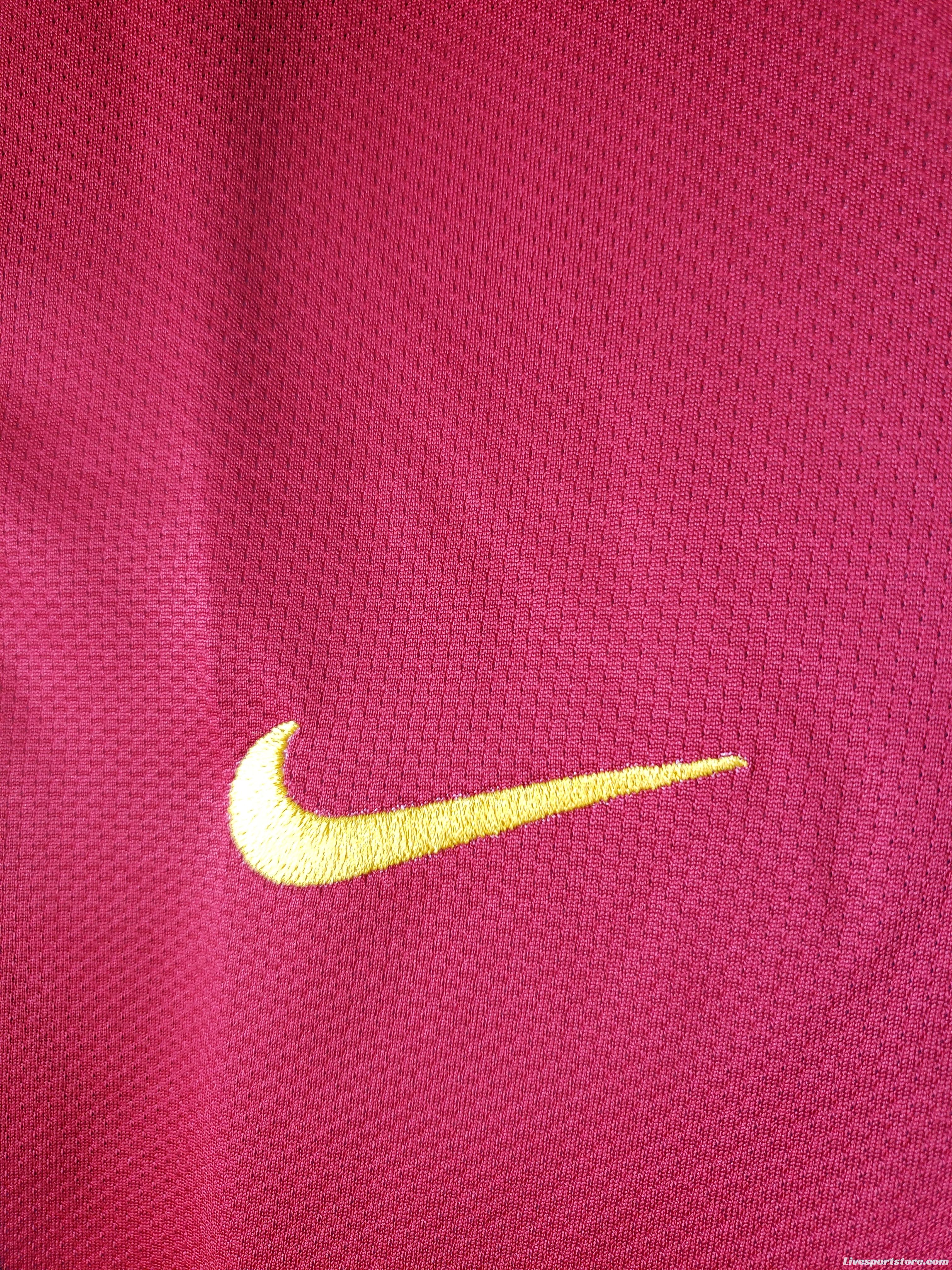 Retro 07/08 Barcelona long sleeves home Soccer Jersey