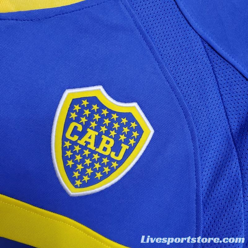 Retro Boca Juniors 03/04 home Soccer Jersey