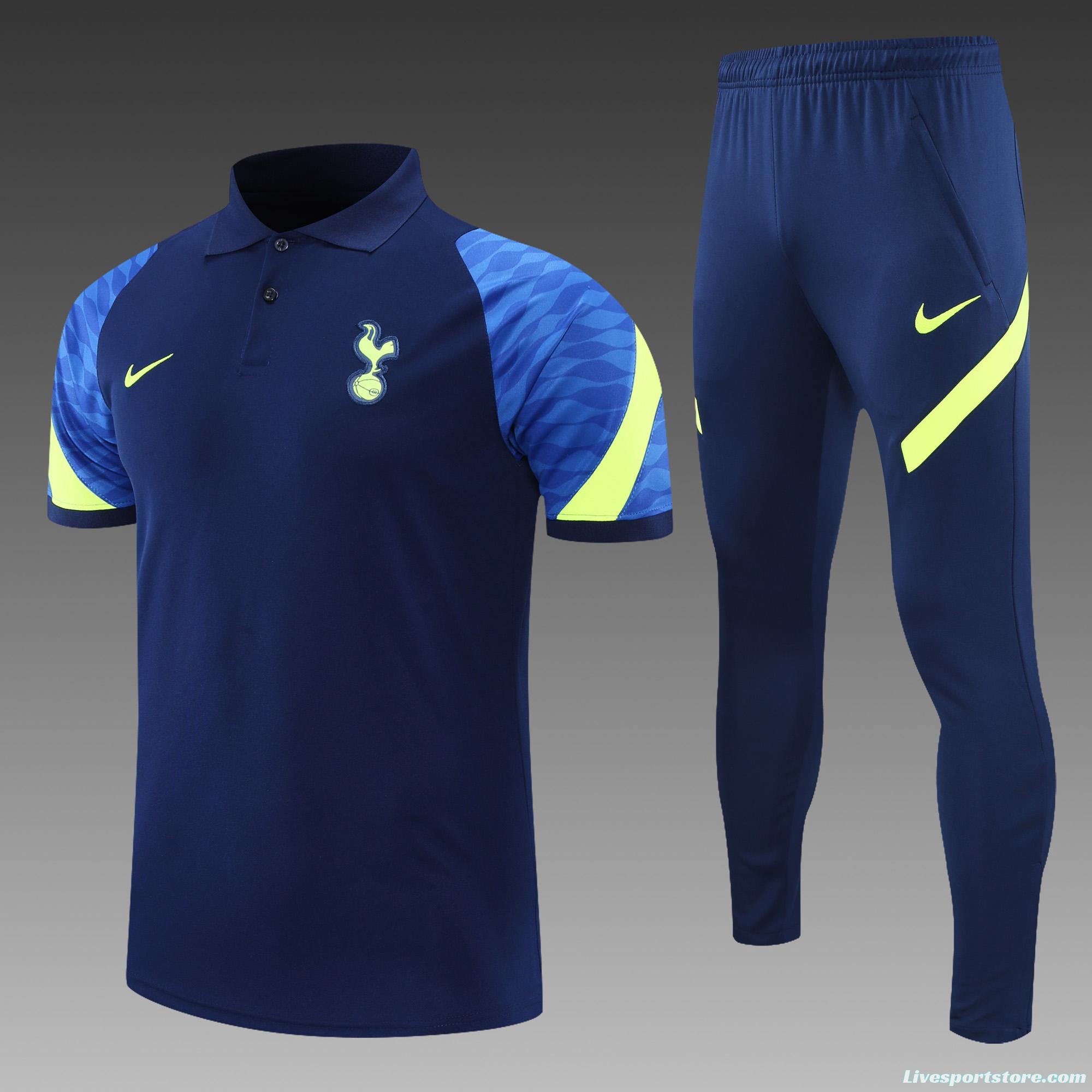 Tottenham Hotspur POLO kit Dark Blue(not supported to be sold separately)