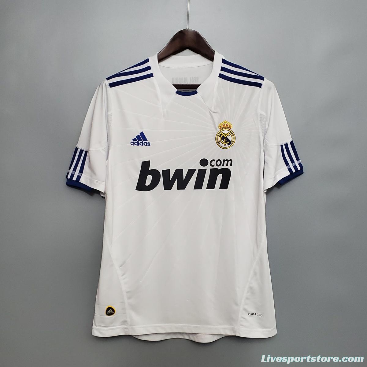 Retro Real Madrid 10/11 home Soccer Jersey