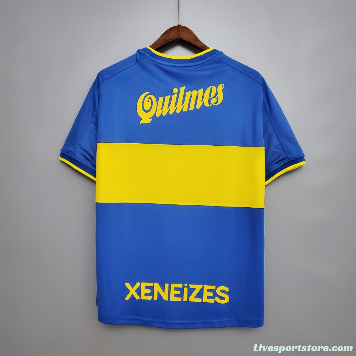 Retro Boca Juniors 99/00 home Soccer Jersey