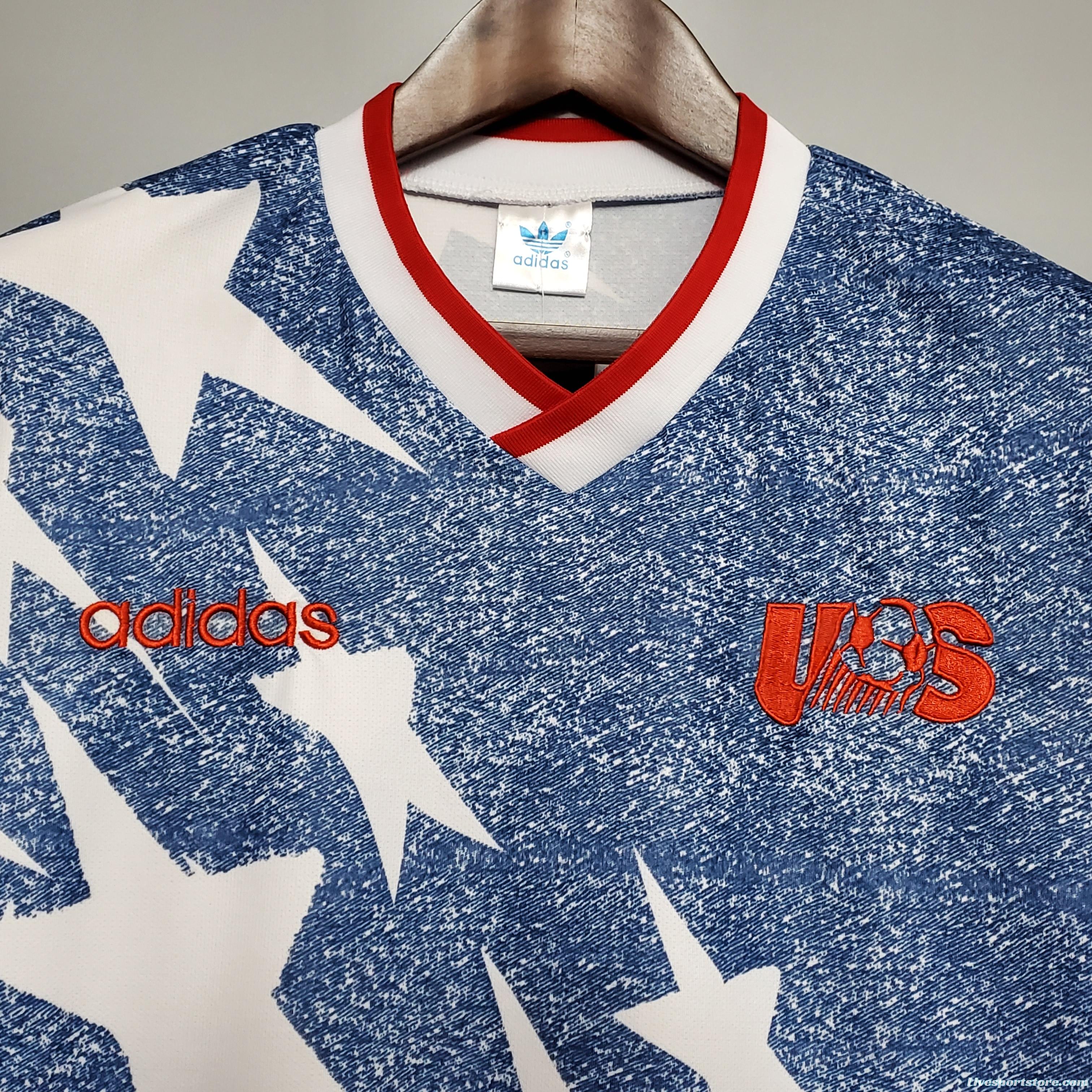 Retro 1994 USA away Soccer Jersey