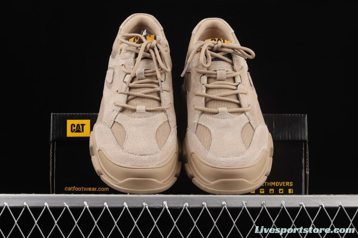 CAT FOOTWEAR/ CAT Carter 21SS autumn new vintage fashion shoes series leisure board shoes P721026 sand color