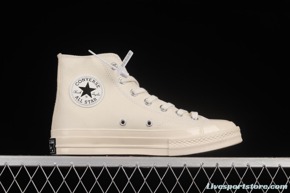 Converse 1970s Evergreen high-top vulcanized casual shoes 162210C