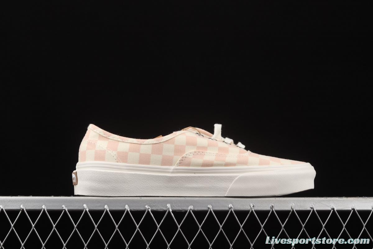 Vans Authentic classic Anna Heim Pearl Chess Chess Lattice low upper board shoes VN0A5HZS9FP