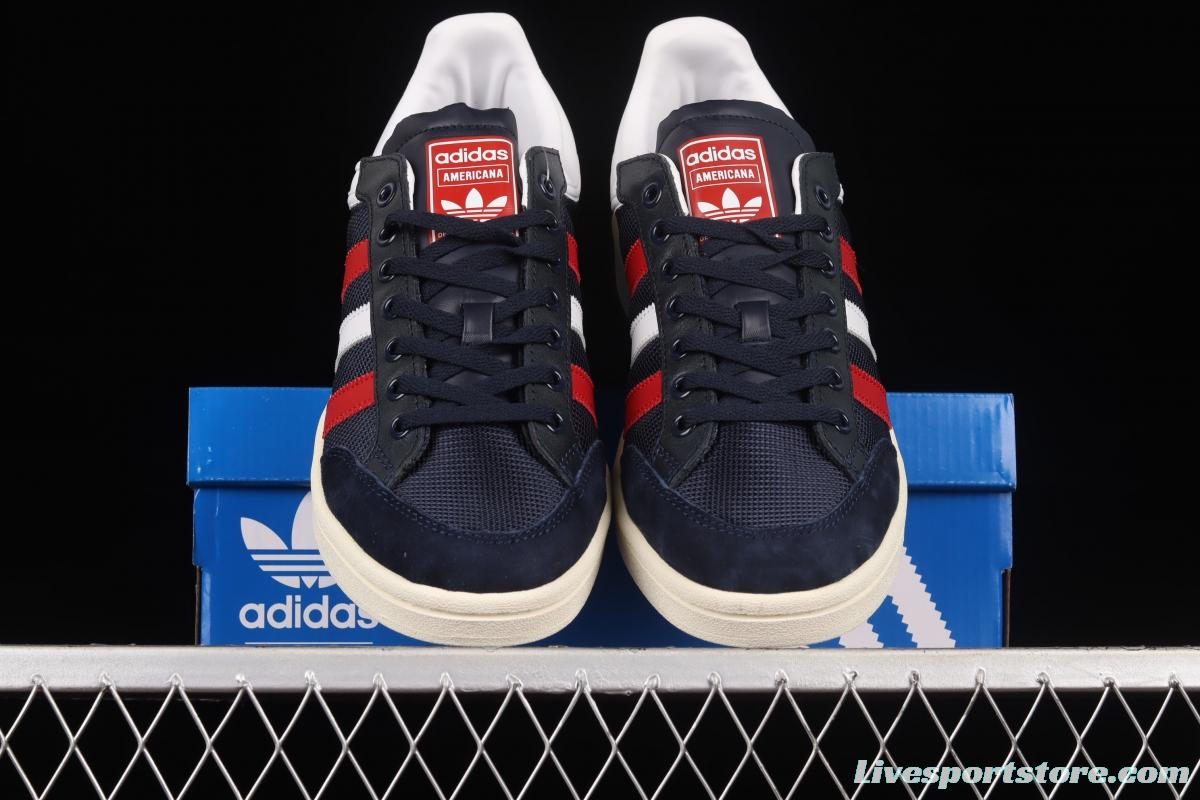 Adidas Originals Americana low EF2511 clover breathable fabric face campus wind low upper board shoes