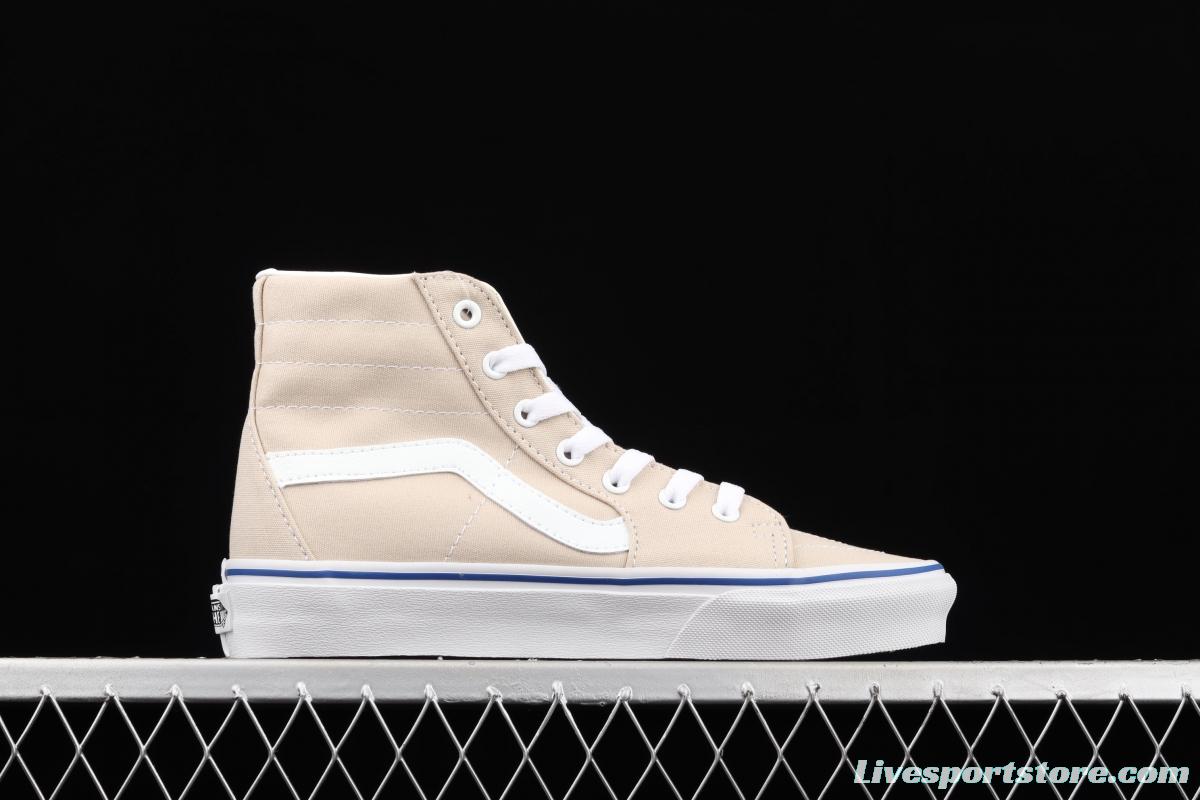 Vans Sk8-Hi Authentic beige canvas high upper shoes VN0A4RWY2WT