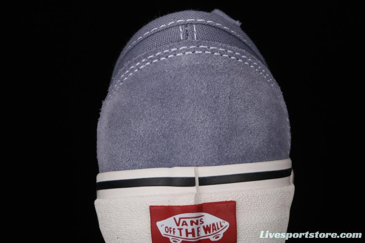 Vans Style 36 Decon SF Vance blue-gray half-moon Baotou vulcanized canvas shoes VN0A3MVLK0B