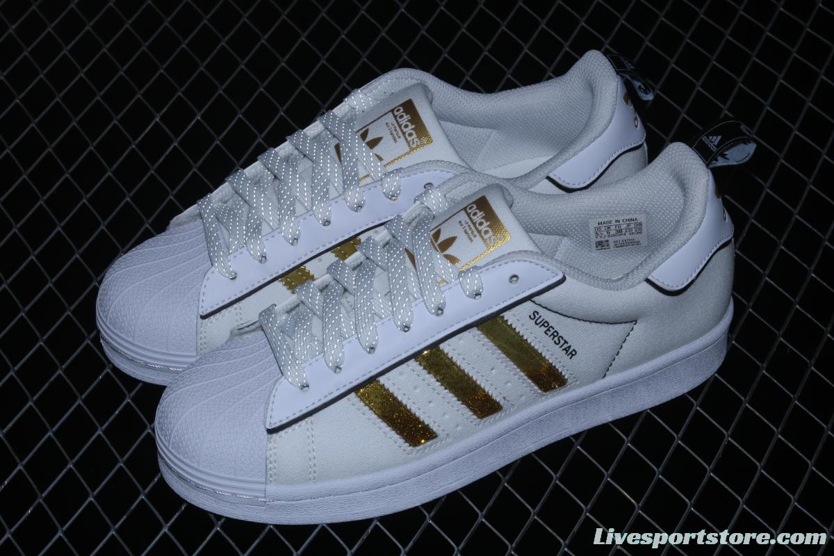 Adidas Superstar GX7915 shell head canvas leisure sports board shoes