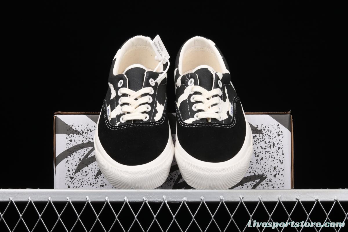 Vans Og Era Lx 2021 new cow pattern stitching low-top casual board shoes VN0A3CXN4MB