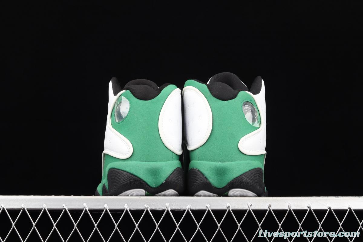 Air Jordan 13 Retro 3 White and green 414571-113