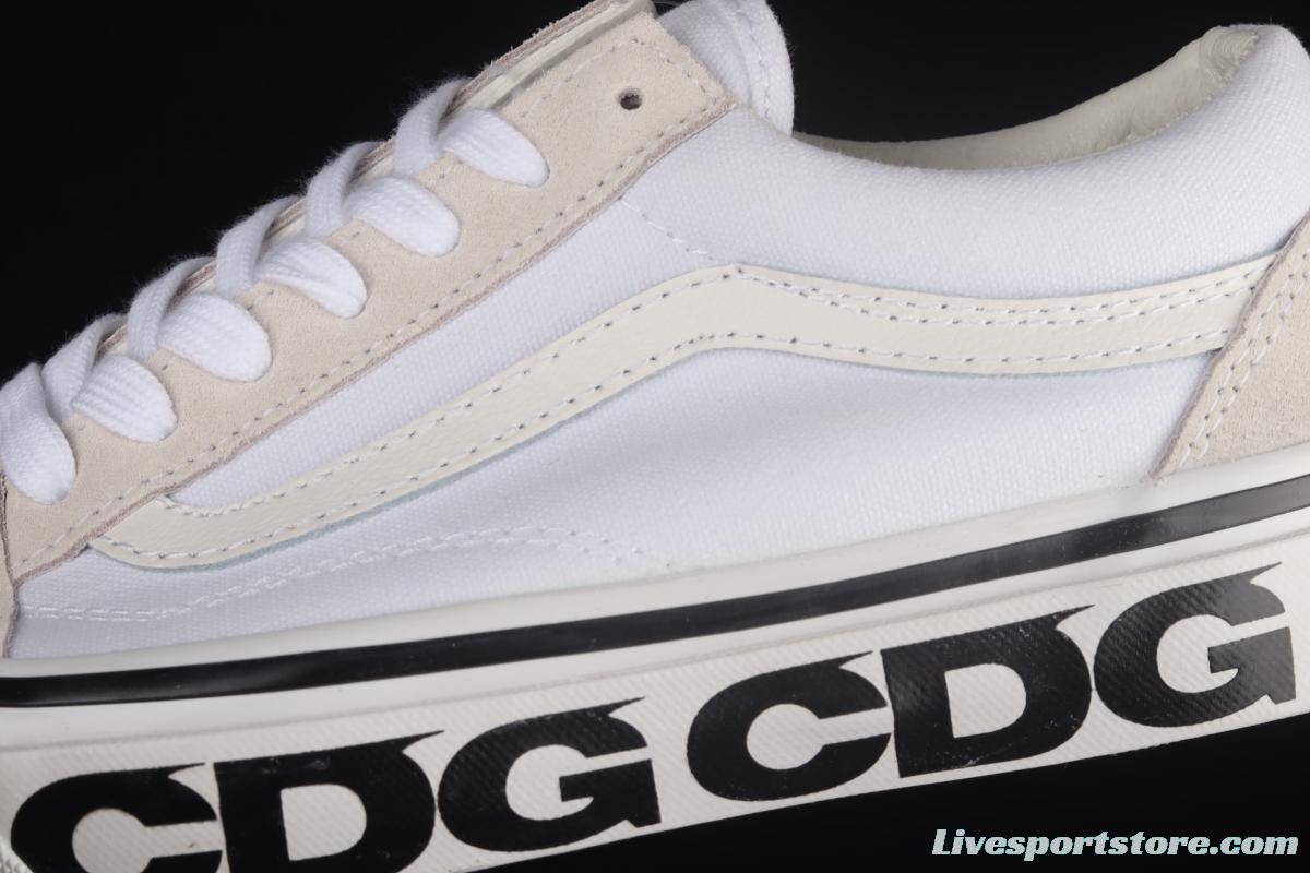 CDG x Vans Og Old Skool Lx's new low-top casual shoes VN0A4P3X60D