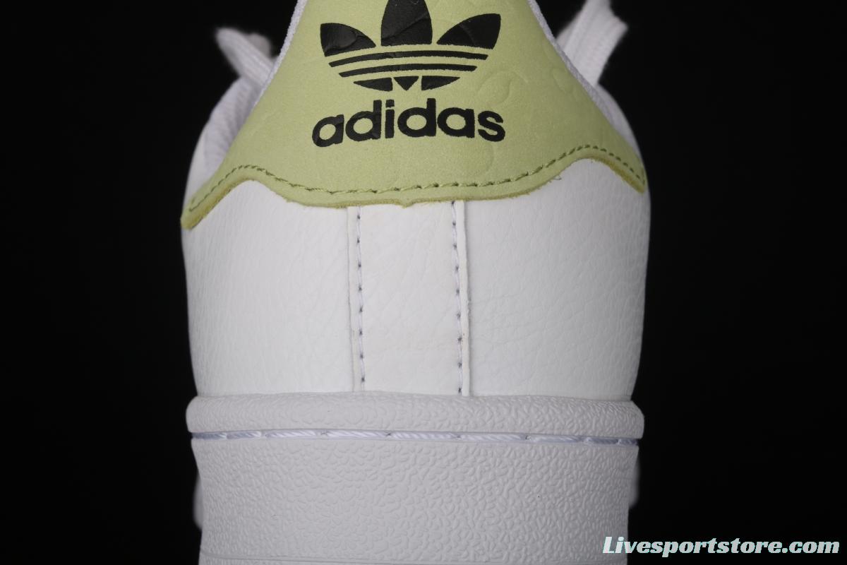 Adidas Originals Superstar FW3568 shell head and tea striped top layer casual board shoes