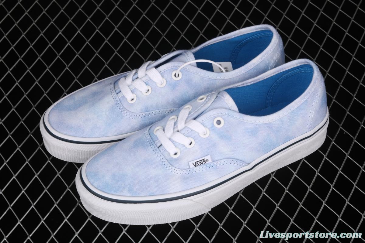 Vans Authentic Lx Vance Milk Blue White Blue low-top Vulcanized Board shoes VN0003B9IWC