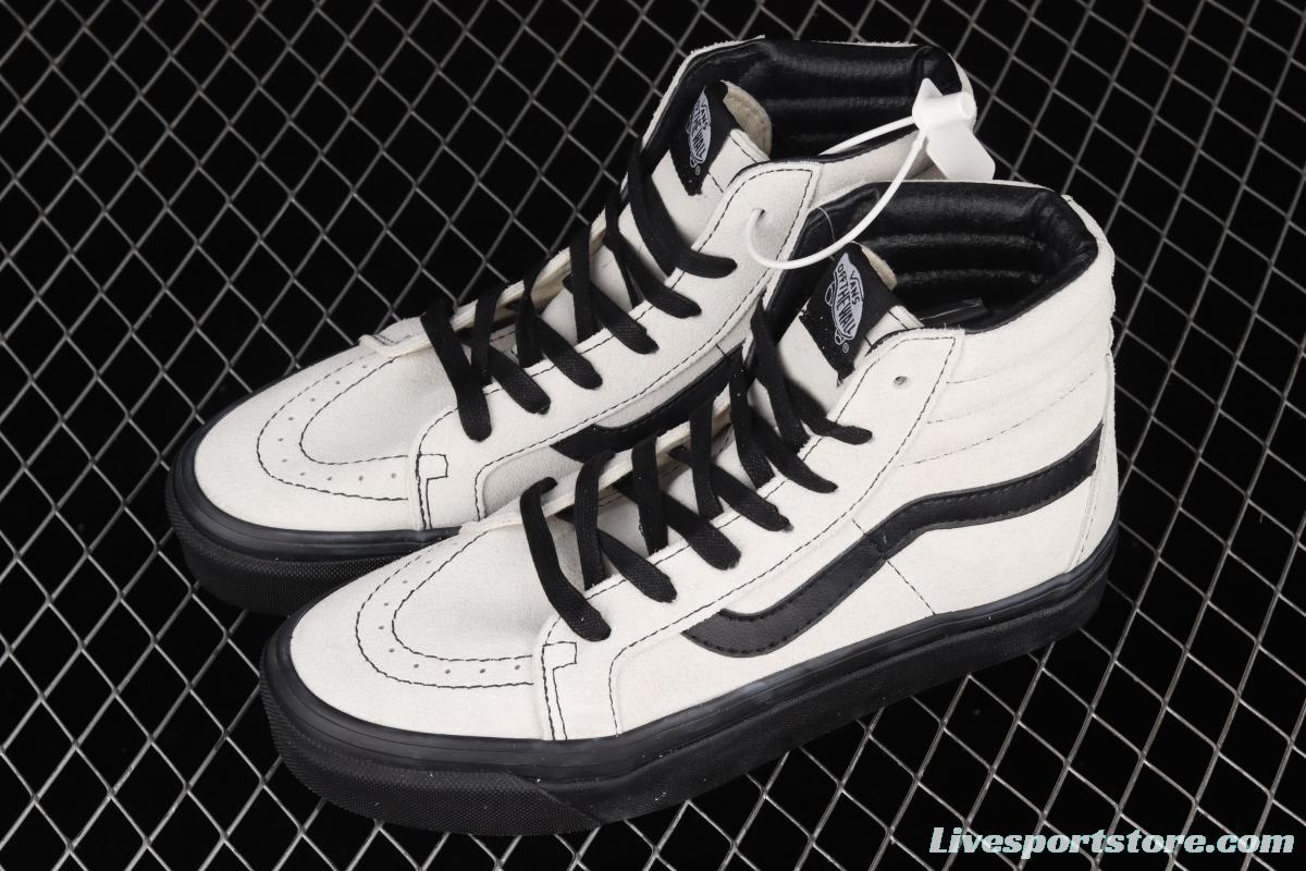 Vans Sk8-Hi Vansananheim's new Oreo vintage vulcanized high-top shoes VN0A38GF9XO