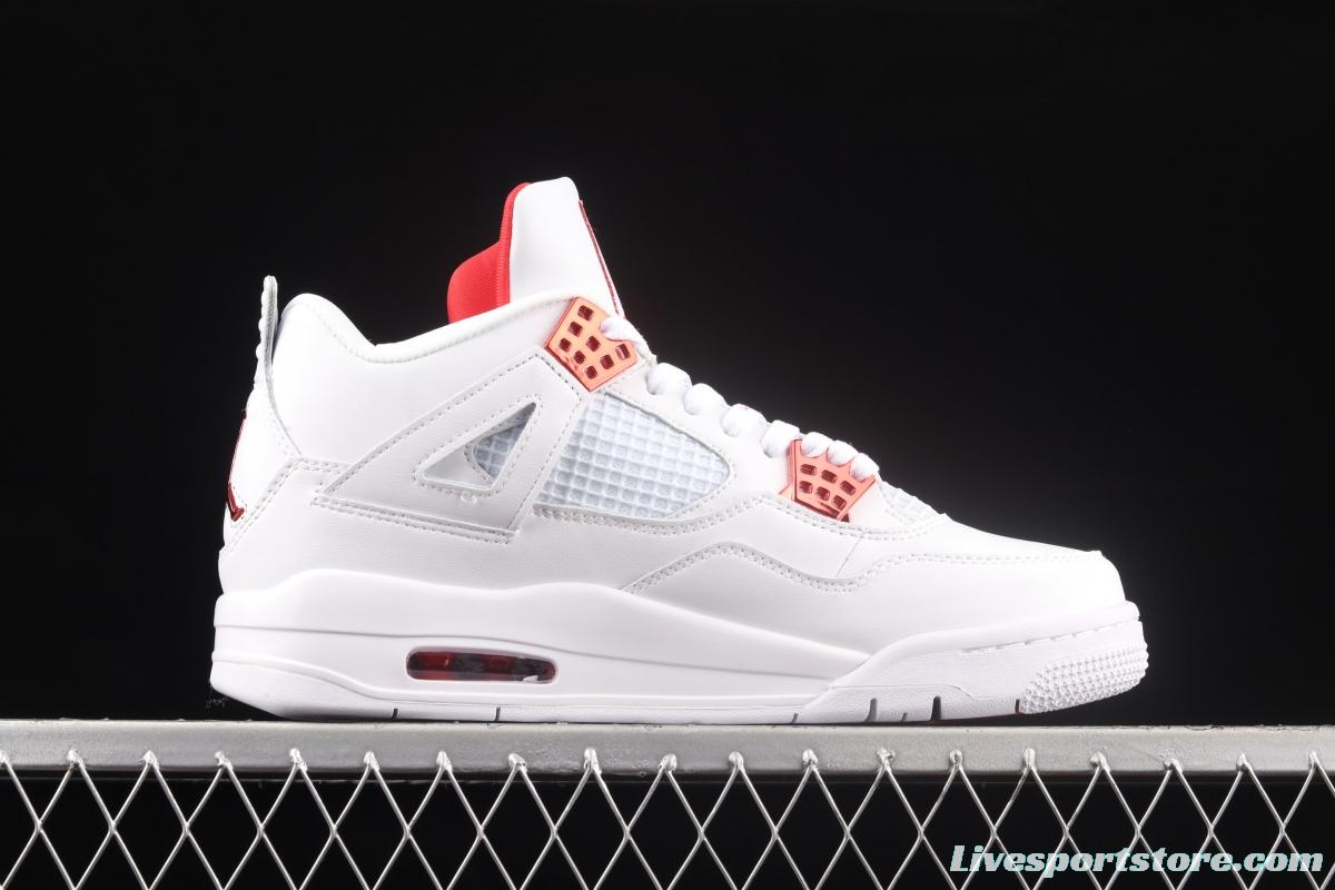 Air Jordan 4 Red Metallic White and Red CT8527-112