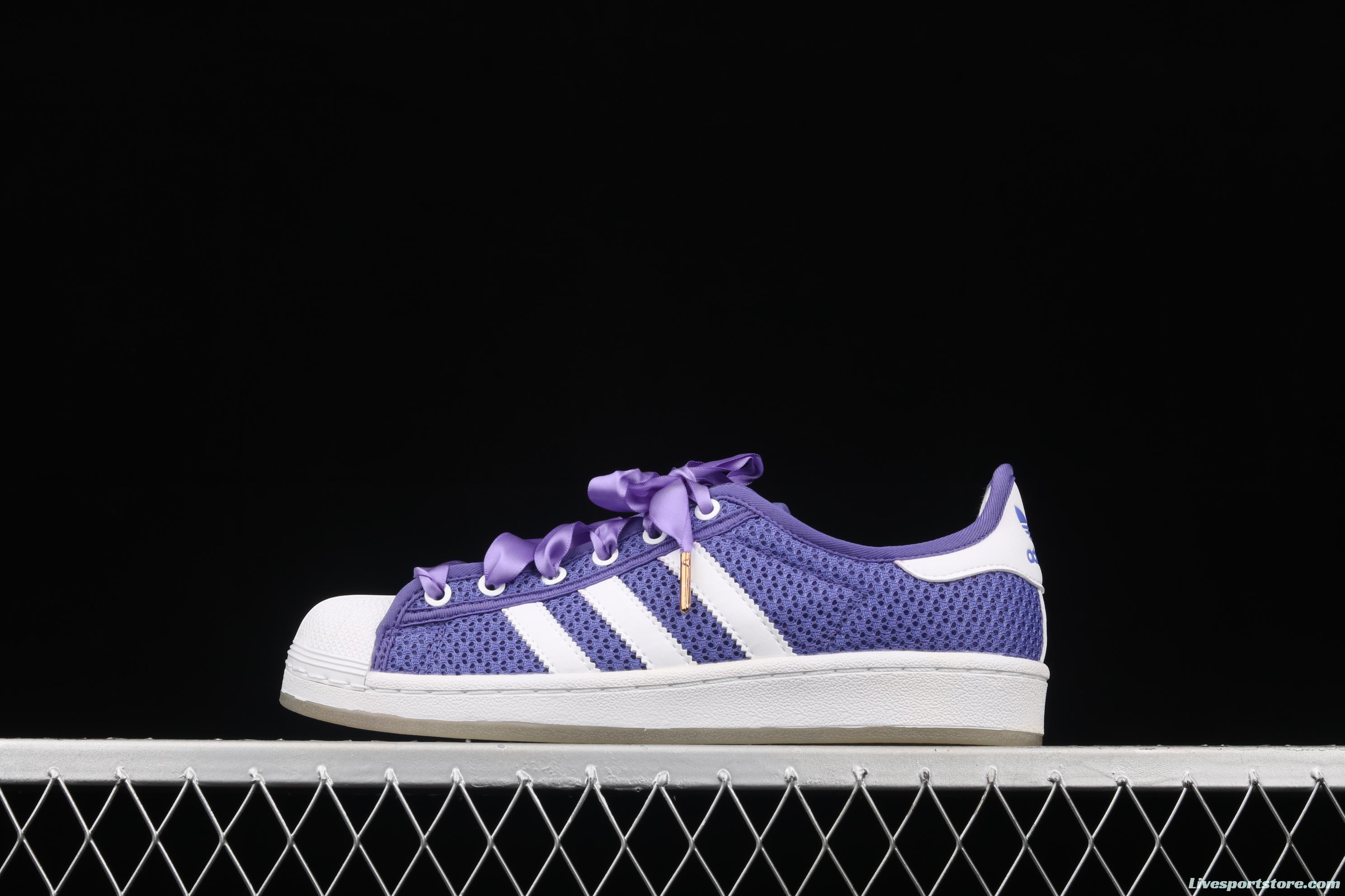 Adidas Originals Superstar S82581 shell head woven breathable leisure board shoes