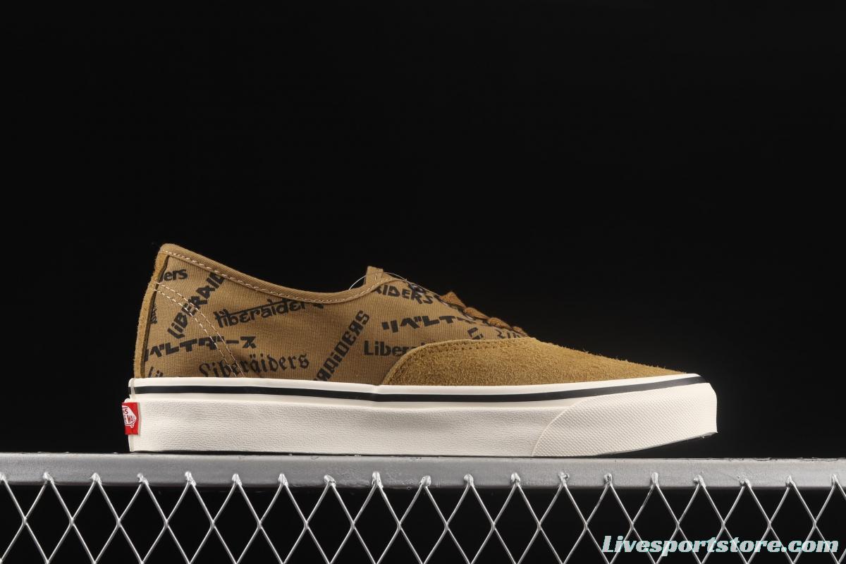 Liberaiders x Vans Authentic Dx joint style tooling series low-top casual board shoes VN0A54F27MB