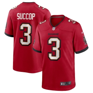 Men's Ryan Succop Red Player Limited Team Jersey