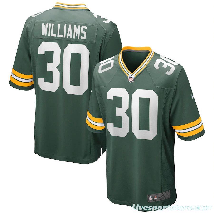 Youth Jamaal Williams Green Player Limited Team Jersey