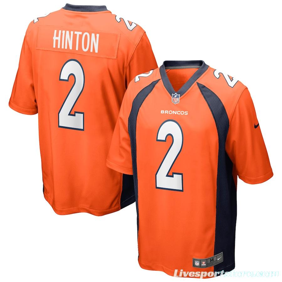 Men's Kendall Hinton Orange Player Limited Team Jersey