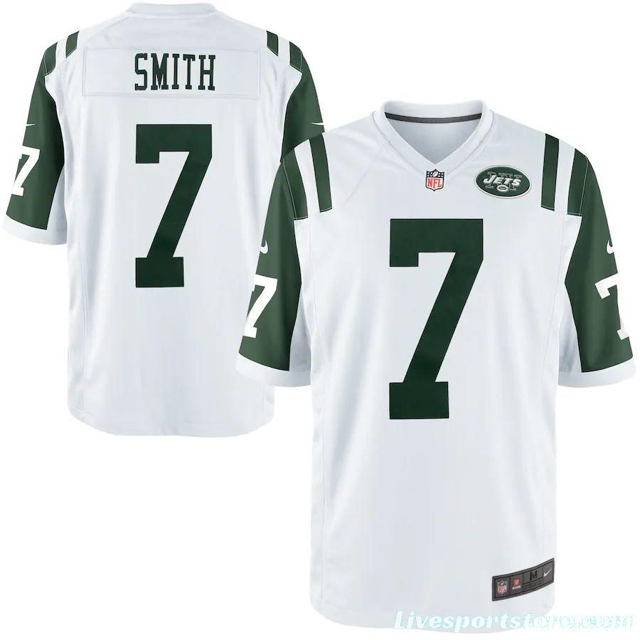 Youth Geno Smith White Player Limited Team Jersey