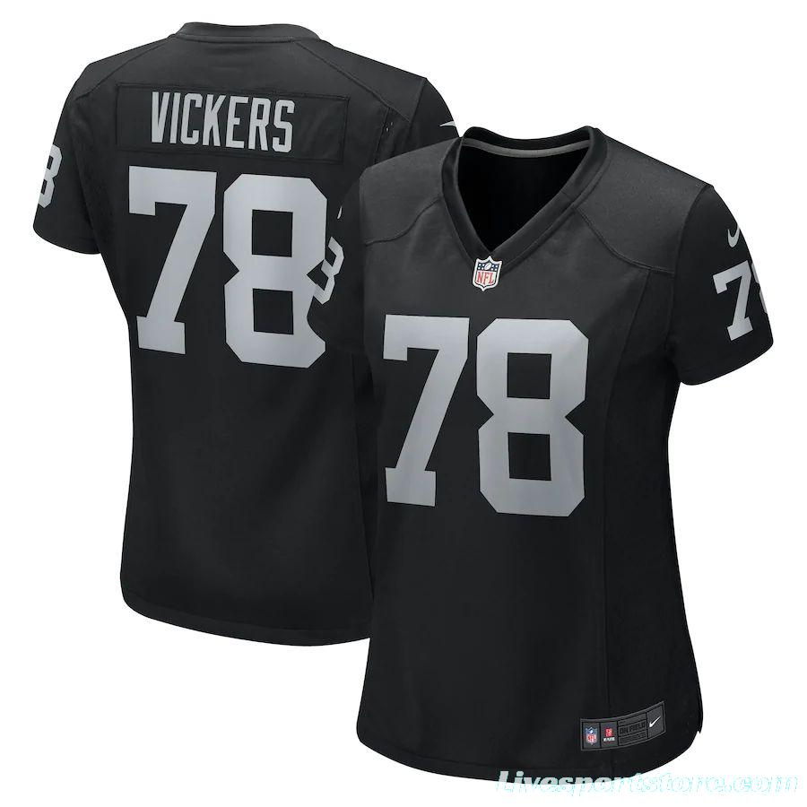 Women's Kendal Vickers Black Player Limited Team Jersey