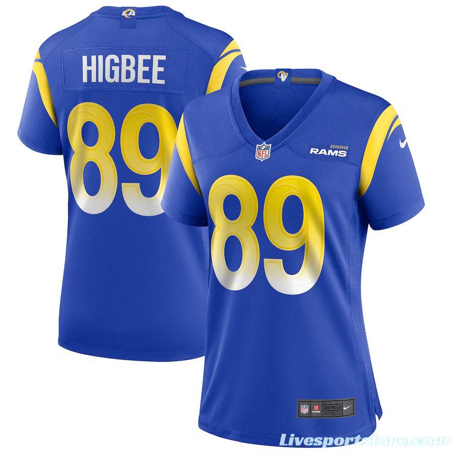 Women's Tyler Higbee Royal Player Limited Team Jersey