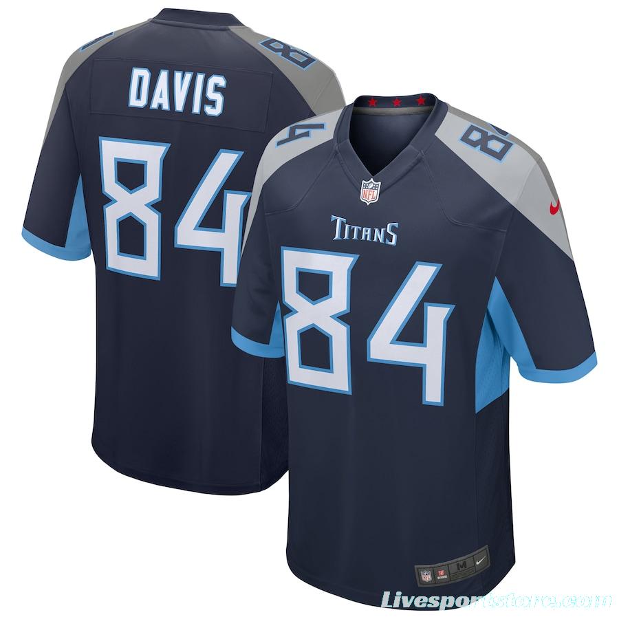 Men's Corey Davis Navy Player Limited Team Jersey