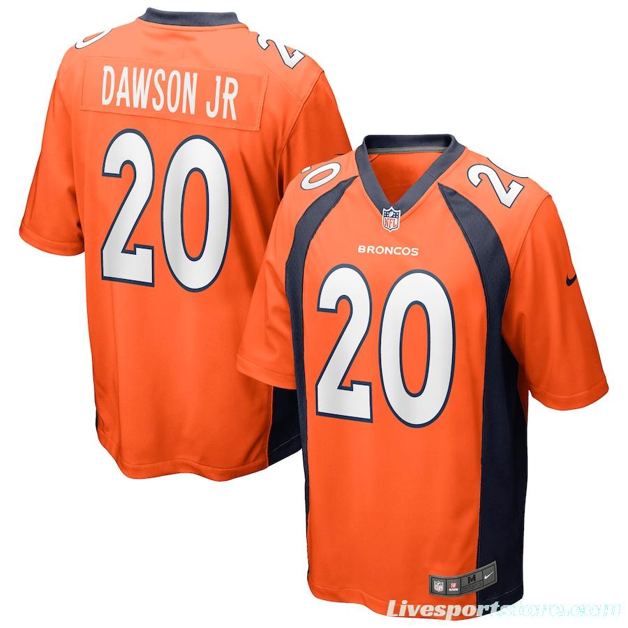 Men's Duke Dawson Jr. Orange Player Limited Team Jersey