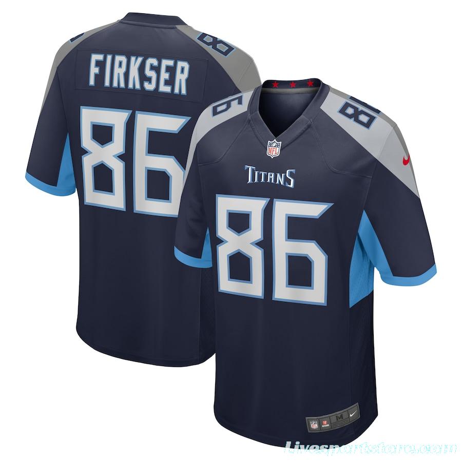 Men's Anthony Firkser Navy Player Limited Team Jersey