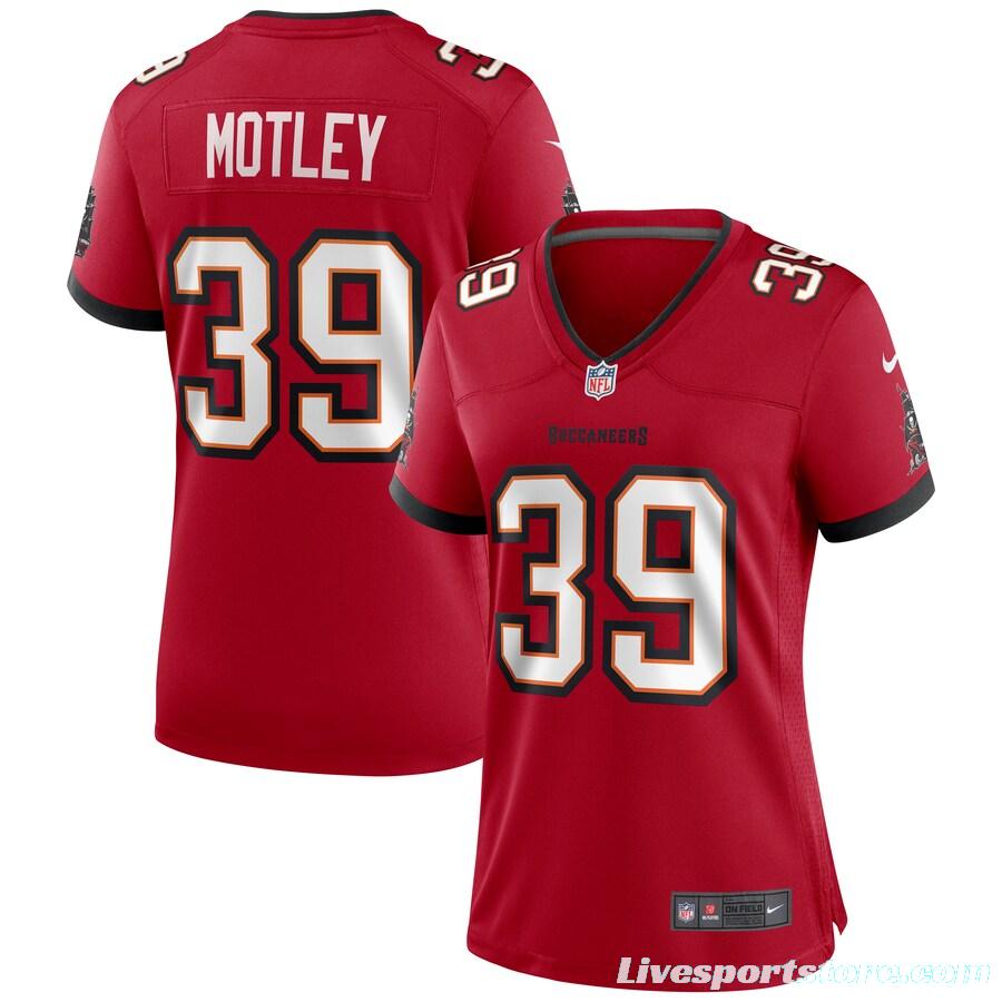 Women's Parnell Motley Red Player Limited Team Jersey