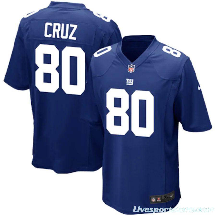 Youth Victor Cruz Royal Blue Player Limited Team Jersey