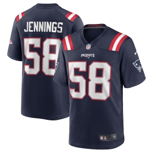 Men's Anfernee Jennings Navy Player Limited Team Jersey