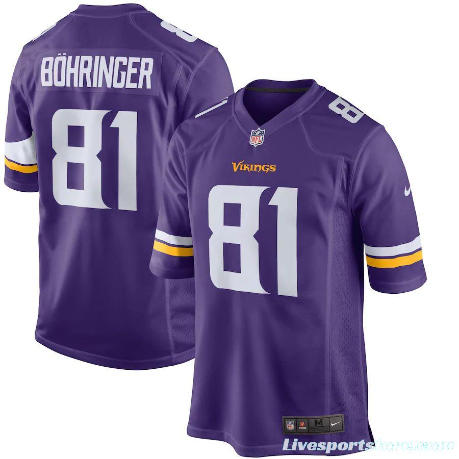 Men's Moritz Bohringer Purple Player Limited Team Jersey