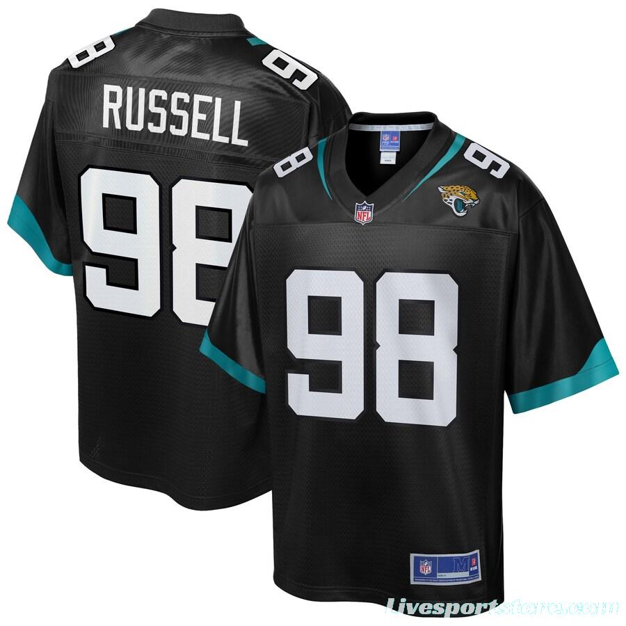 Youth Dontavius Russell Pro Line Black Player Limited Team Jersey