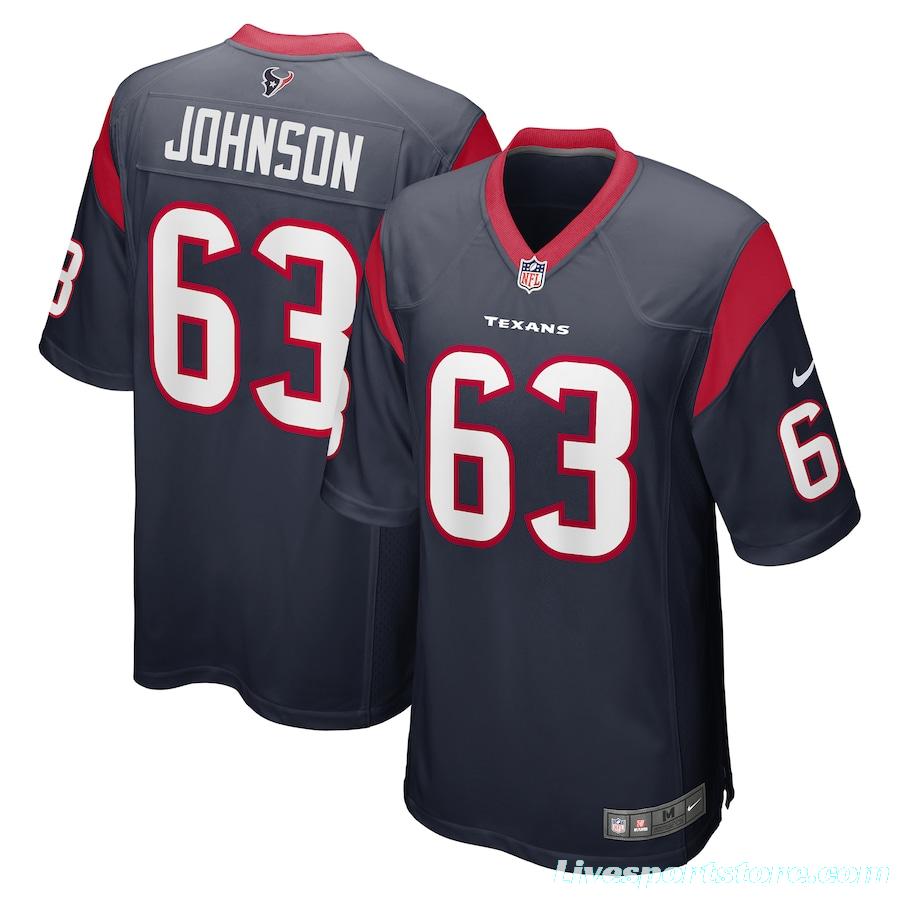 Men's Roderick Johnson Navy Player Limited Team Jersey