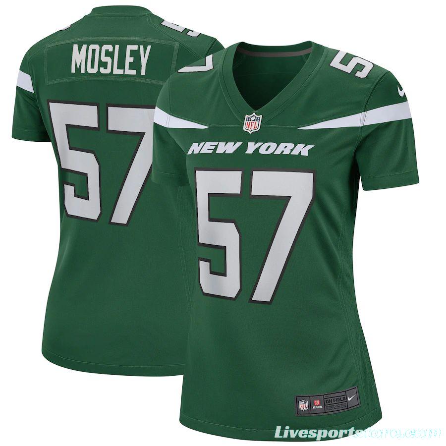 Women's C.J. Mosley Gotham Green Player Limited Team Jersey