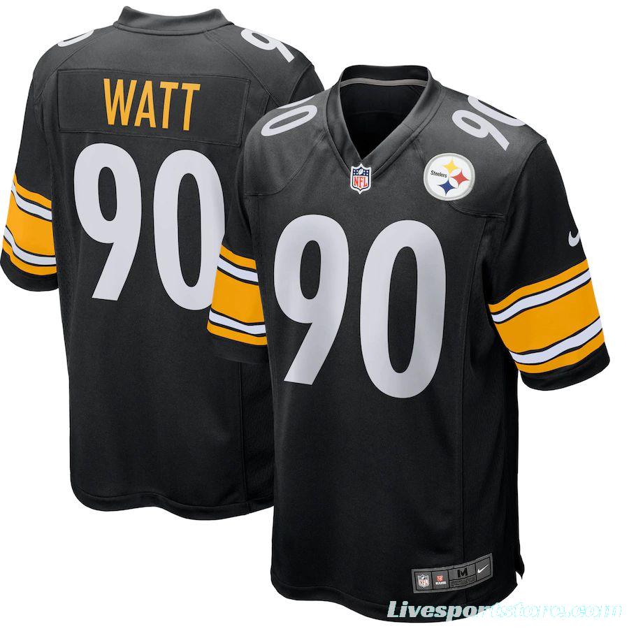 Men's T.J. Watt Black Player Limited Team Jersey