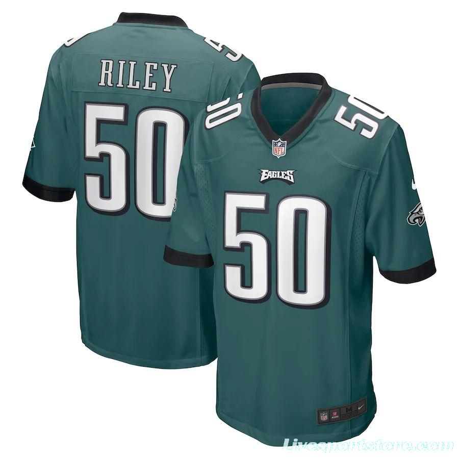 Men's Duke Riley Midnight Green Player Limited Team Jersey