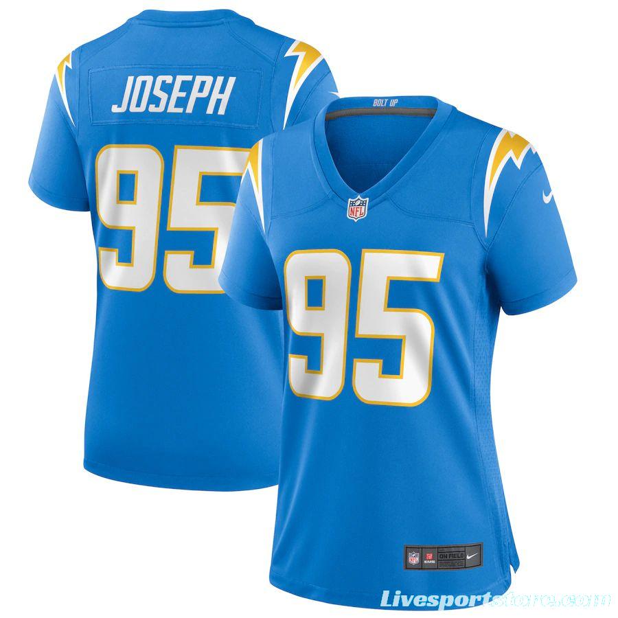 Women's Linval Joseph Powder Blue Player Limited Team Jersey