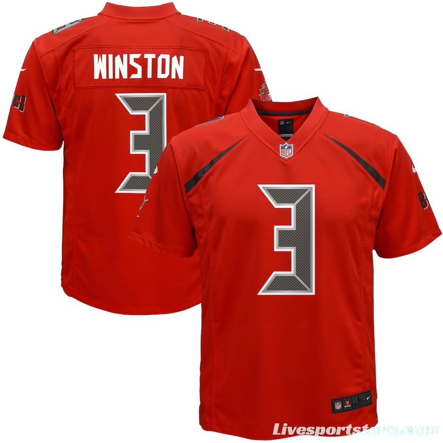 Youth Jameis Winston Red Rush Player Limited Team Jersey