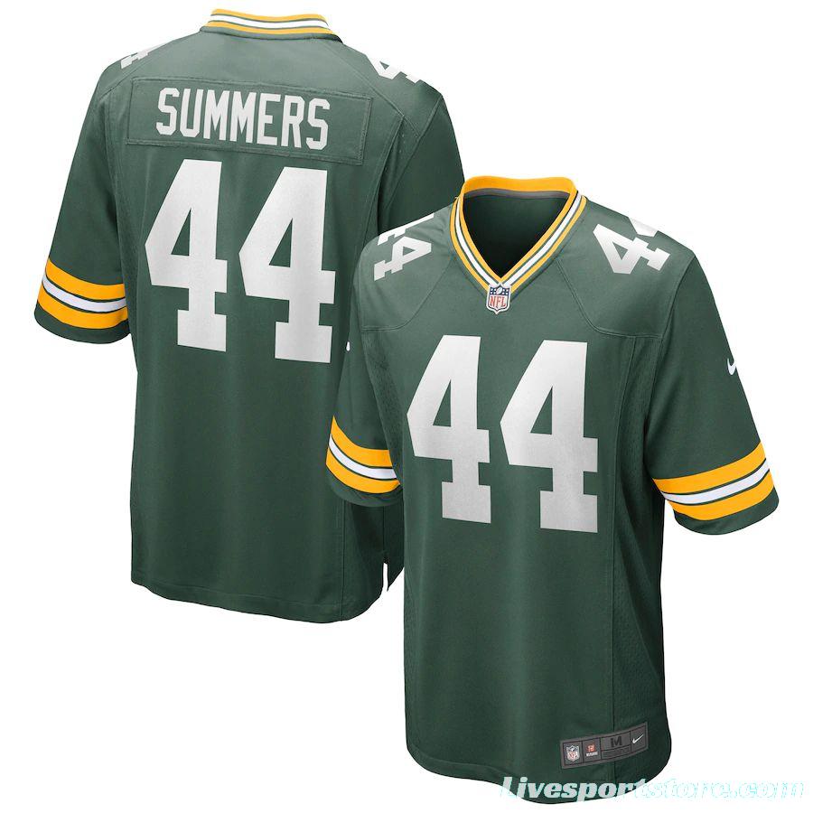 Men's Ty Summers Green Player Limited Team Jersey