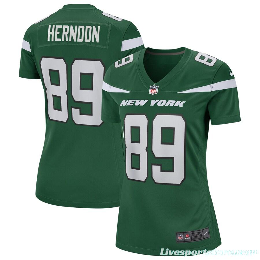 Women's Chris Herndon Gotham Green Player Limited Team Jersey