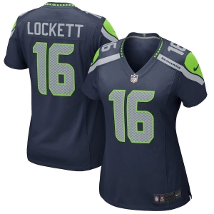 Women's Tyler Lockett Navy Player Limited Team Jersey